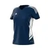 Camiseta Adidas Condivo 22 M/c Mujer -tienda de material de futbol camiseta adidas condivo 22 mc mujer team navy blue white 0