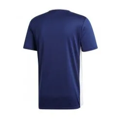 Camiseta Adidas Entrada 18 M/c Niño -tienda de material de futbol camiseta adidas entrada 18 mc nino dark blue white 1