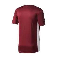 Camiseta Adidas Entrada 18 M/c Niño -tienda de material de futbol camiseta adidas entrada 18 mc nino maroon white 1