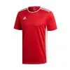 Camiseta Adidas Entrada 18 M/c Niño -tienda de material de futbol camiseta adidas entrada 18 mc nino power red white 0