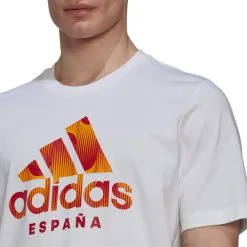 Camiseta Adidas España Fanswear Mundial Qatar 2022 -tienda de material de futbol camiseta adidas espana fanswear mundial qatar 2022 white 3 1