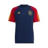 Camiseta Adidas España Training Mundial Qatar 2022 -tienda de material de futbol camiseta adidas espana training mundial qatar 2022 navy blue 0