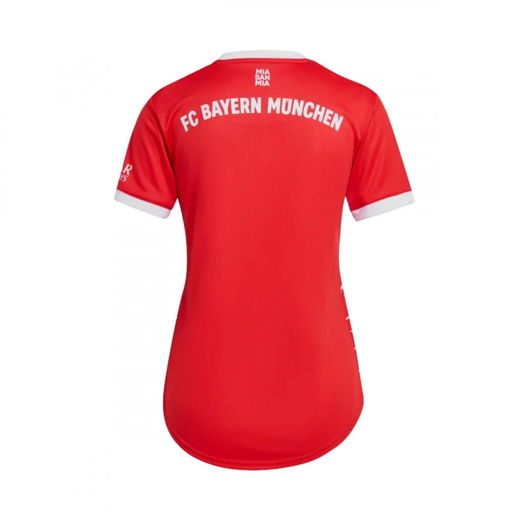 Camiseta Adidas FC Bayern De Múnich Primera Equipación 2022-2023 Mujer 4 Camiseta Adidas FC Bayern De Múnich Primera Equipación 2022-2023 Mujer - Imagen 2