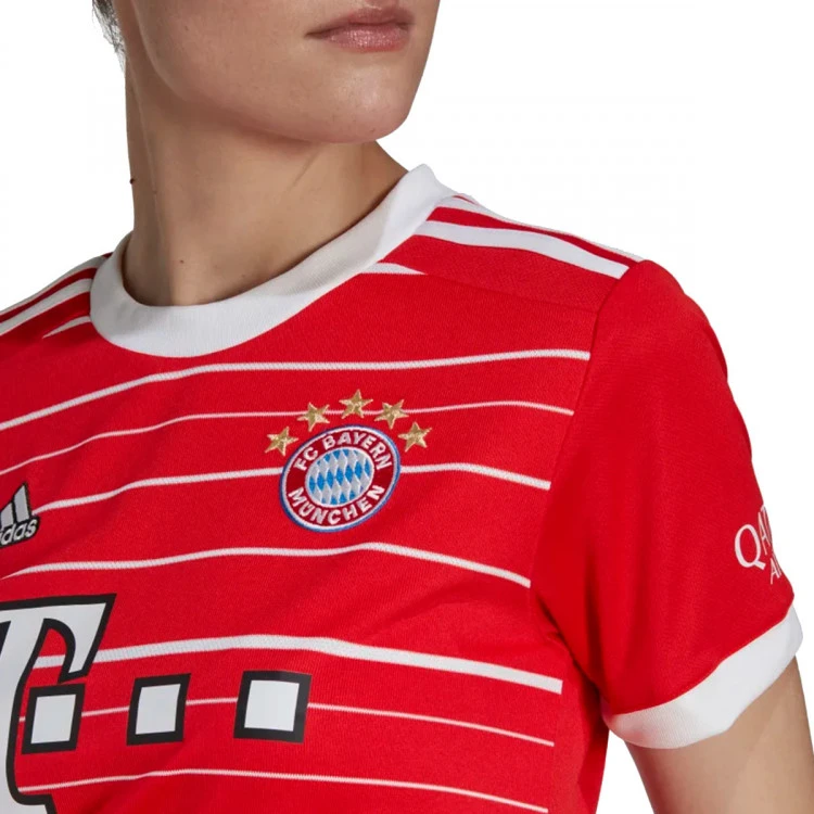 Camiseta Adidas FC Bayern De Múnich Primera Equipación 2022-2023 Mujer 5 Camiseta Adidas FC Bayern De Múnich Primera Equipación 2022-2023 Mujer - Imagen 3