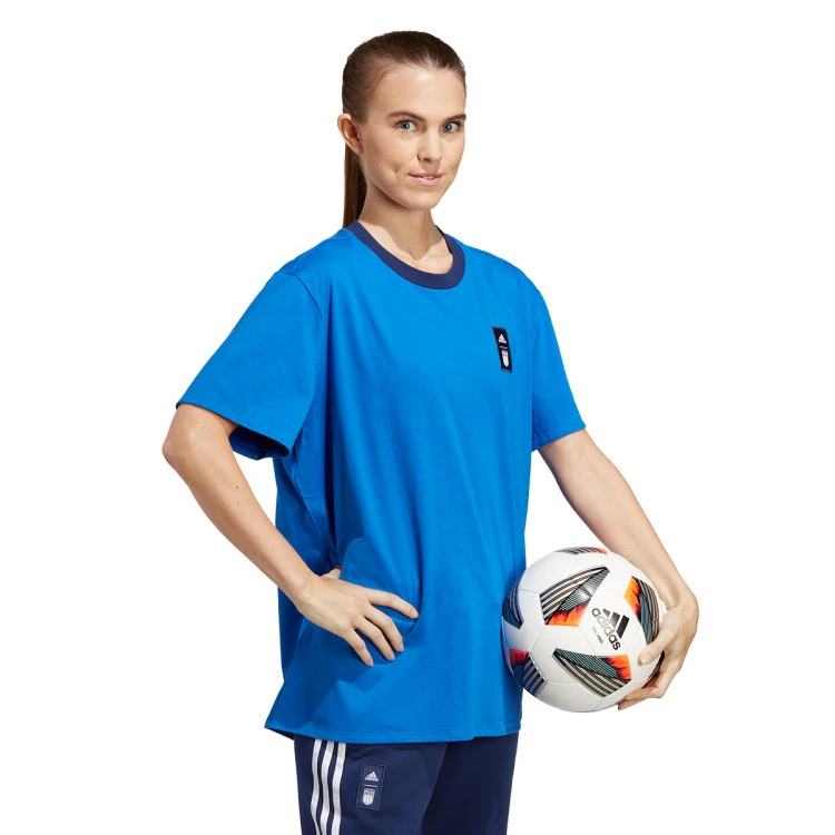 Camiseta Adidas Italia Fanswear 2022-2023 Mujer 4 Camiseta Adidas Italia Fanswear 2022-2023 Mujer - Imagen 2