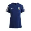 Camiseta Adidas Italia Training 2022-2023 Mujer -tienda de material de futbol camiseta adidas italia training 2022 2023 mujer dark blue 0