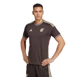 Camiseta Adidas Jamaica Segunda Equipación 2022-2023 -tienda de material de futbol camiseta adidas jamaica segunda equipacion 2022 2023 night brown 2
