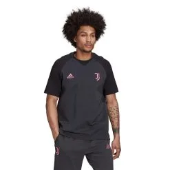 Camiseta Adidas Juventus FC Fanswear 2022-2023 -tienda de material de futbol camiseta adidas juventus fc fanswear 2022 2023 carbon black 1