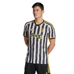 Camiseta Adidas Juventus Primera Equipación Authentic 2023-2024 -tienda de material de futbol camiseta adidas juventus primera equipacion authentic 2023 2024 black white 2