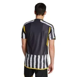 Camiseta Adidas Juventus Primera Equipación Authentic 2023-2024 -tienda de material de futbol camiseta adidas juventus primera equipacion authentic 2023 2024 black white 3