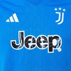 Camiseta Adidas Juventus Primera Equipación Portero 2023-2024 Niño -tienda de material de futbol camiseta adidas juventus primera equipacion portero 2023 2024 nino blue rush 2
