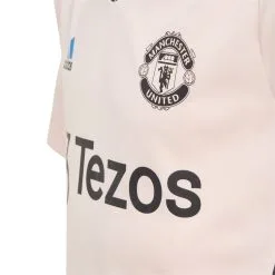 Camiseta Adidas Manchester United FC Training 2022-2023 Niño -tienda de material de futbol camiseta adidas manchester united fc training 2022 2023 nino icey pink 3