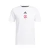 Camiseta Adidas Manchester United FC Training 2022-2023 -tienda de material de futbol camiseta adidas manchester united fc training 2022 2023 white 0