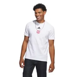 Camiseta Adidas Manchester United FC Training 2022-2023 -tienda de material de futbol camiseta adidas manchester united fc training 2022 2023 white 1