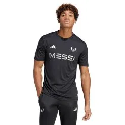 Camiseta Adidas Messi Training -tienda de material de futbol camiseta adidas messi training black 2