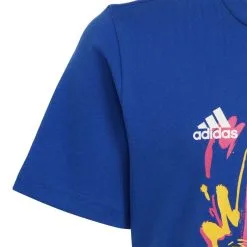Camiseta Adidas Paul Pogba Graphic Niño -tienda de material de futbol camiseta adidas paul pogba graphic nino semi lucid blue 2