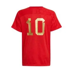 Camiseta Adidas Salah Niño -tienda de material de futbol camiseta adidas salah nino vivid red gold metallic 1