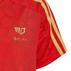 Camiseta Adidas Salah Niño -tienda de material de futbol camiseta adidas salah nino vivid red gold metallic 2
