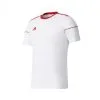 Camiseta Adidas Squadra 17 M/c -tienda de material de futbol camiseta adidas squadra 17 mc blanco rojo 0