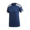 Camiseta Adidas Squadra 21 M/c Mujer -tienda de material de futbol camiseta adidas squadra 21 mc mujer team navy blue white 0