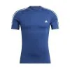 Camiseta Adidas TechFit 3 Stripes 2 Camiseta Adidas TechFit 3 Stripes -tienda de material de futbol camiseta adidas techfit 3 stripes dark marine 0