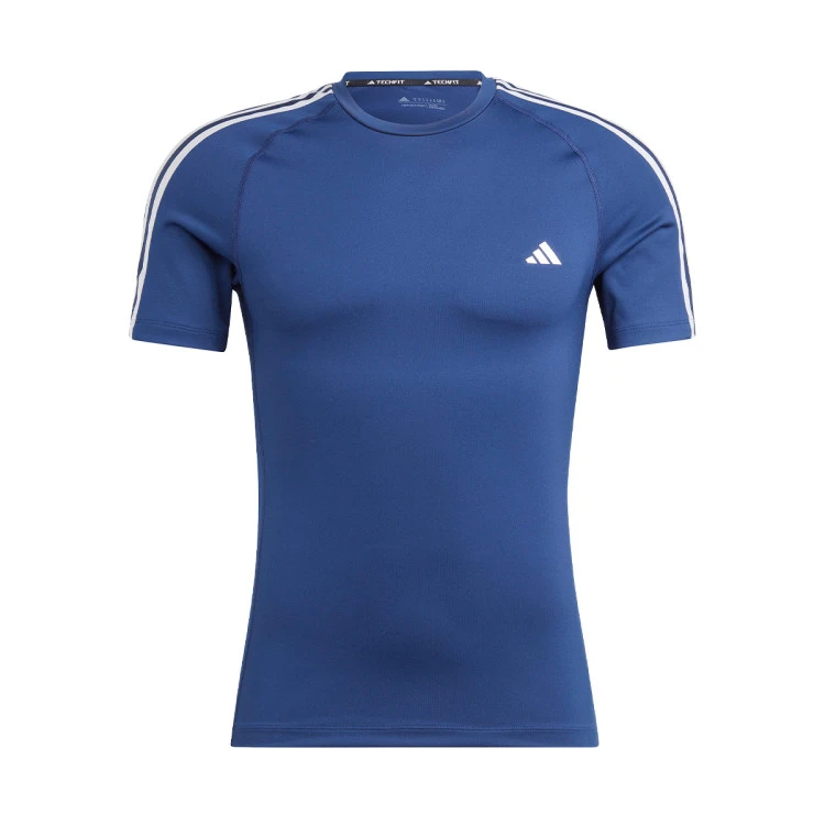 Camiseta Adidas TechFit 3 Stripes 3 Camiseta Adidas TechFit 3 Stripes