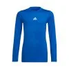Camiseta Adidas Techfit Top Long Sleeve Niño -tienda de material de futbol camiseta adidas techfit top long sleeve nino royal blue 0