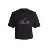 Camiseta Adidas Train Icons Bar 3 Mujer -tienda de material de futbol camiseta adidas train icons bar 3 mujer black 0