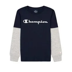 Camiseta Champion Legacy Big Logo Sleeves
