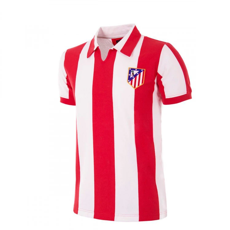 Camiseta COPA Atlético De Madrid 1970 - 71 Retro 3 Camiseta COPA Atlético De Madrid 1970 - 71 Retro