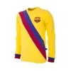 Camiseta COPA FC Barcelona Away 1974 - 75 Retro -tienda de material de futbol camiseta copa fc barcelona away 1974 75 retro football shirt yellow 0
