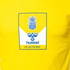 Camiseta Hummel UD Las Palmas Fanswear 2022-2023 Niño -tienda de material de futbol camiseta hummel las palmas fanswear 2022 2023 nino cyber yellow 2