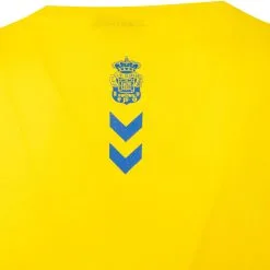 Camiseta Hummel UD Las Palmas Fanswear 2022-2023 Niño -tienda de material de futbol camiseta hummel las palmas fanswear 2022 2023 nino cyber yellow 3