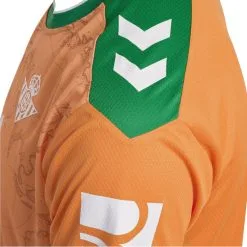 Camiseta Hummel Real Betis Balompié Tercera Equipación 2022-2023 -tienda de material de futbol camiseta hummel real betis balompie tercera equipacion 2022 2023 bright marigold 4