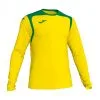 Camiseta Joma Championship V M/l -tienda de material de futbol camiseta joma champion v ml amarillo verde 0