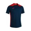 Camiseta Joma Championship VI M/c -tienda de material de futbol camiseta joma championship mc vi marino rojo 0