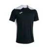Camiseta Joma Championship VI M/c -tienda de material de futbol camiseta joma championship mc vi negro blanco 0