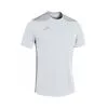 Camiseta Joma Championship VI M/c Niño -tienda de material de futbol camiseta joma championship mc vi nino blanco gris 0
