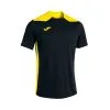 Camiseta Joma Championship VI M/c Niño -tienda de material de futbol camiseta joma championship mc vi nino negro amarillo 0