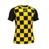 Camiseta Joma Flag II M/c -tienda de material de futbol camiseta joma flag ii mc negro amarillo 0