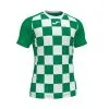 Camiseta Joma Flag II M/c -tienda de material de futbol camiseta joma flag ii mc verde blanco 0