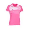 Camiseta Joma Supernova II M/c Mujer 2 Camiseta Joma Supernova II M/c Mujer -tienda de material de futbol camiseta joma supernova ii mc mujer rosa fluor blanco 0