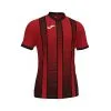 Camiseta Joma Tiger II M/c -tienda de material de futbol camiseta joma tiger ii mc rojo negro 0