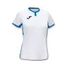 Camiseta Joma Toletum II M/c Mujer -tienda de material de futbol camiseta joma toletum ii mc mujer blanco royal 0