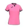 Camiseta Joma Toletum II M/c Mujer -tienda de material de futbol camiseta joma toletum ii mc mujer rosa fluor negro 0