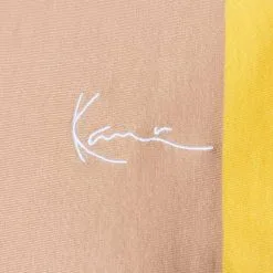 Camiseta Karl Kani Chest Signature Os Striped 9 Camiseta Karl Kani Chest Signature Os Striped -tienda de material de futbol camiseta karl kani chest signature os striped light blue light yellow brown 2