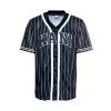 Camiseta Karl Kani Serif Pinstripe Baseball 1 Camiseta Karl Kani Serif Pinstripe Baseball -tienda de material de futbol camiseta karl kani serif pinstripe baseball black white 0