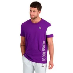 Camiseta Le Coq Sportif Saison 2 N°1 10 Camiseta Le Coq Sportif Saison 2 N°1 -tienda de material de futbol camiseta le coq sportif saison 2 n1 violet j 2