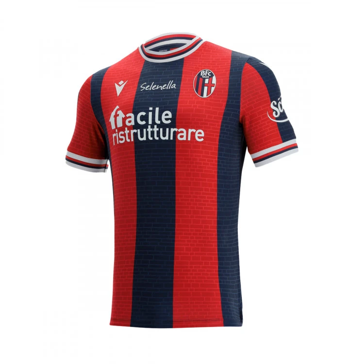 Camiseta Macron Bolonia FC 1909 Primera Equipación 2022-2023 3 Camiseta Macron Bolonia FC 1909 Primera Equipación 2022-2023