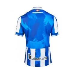 Camiseta Macron Real Sociedad De Fútbol Primera Equipación 2022-2023 Niño -tienda de material de futbol camiseta macron real sociedad de futbol primera equipacion 2022 2023 nino 1